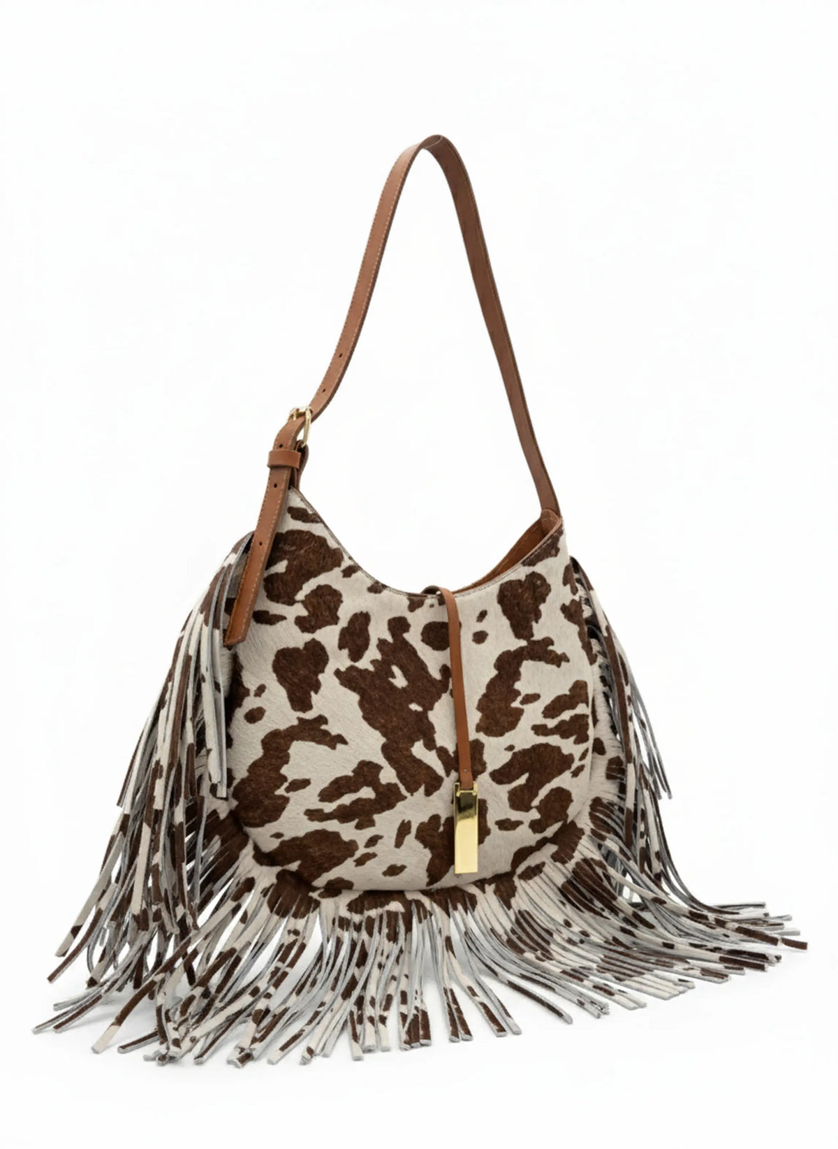 Nashville - Borsa in cavallino con frange