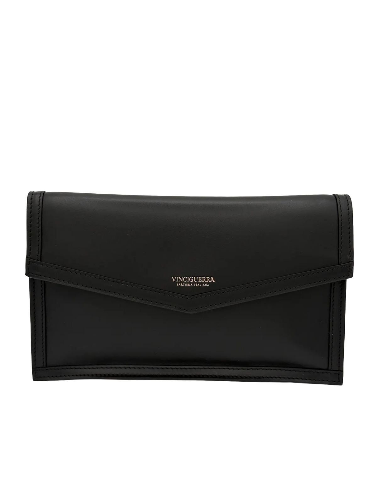 ICON - Pochette in Pelle Nera