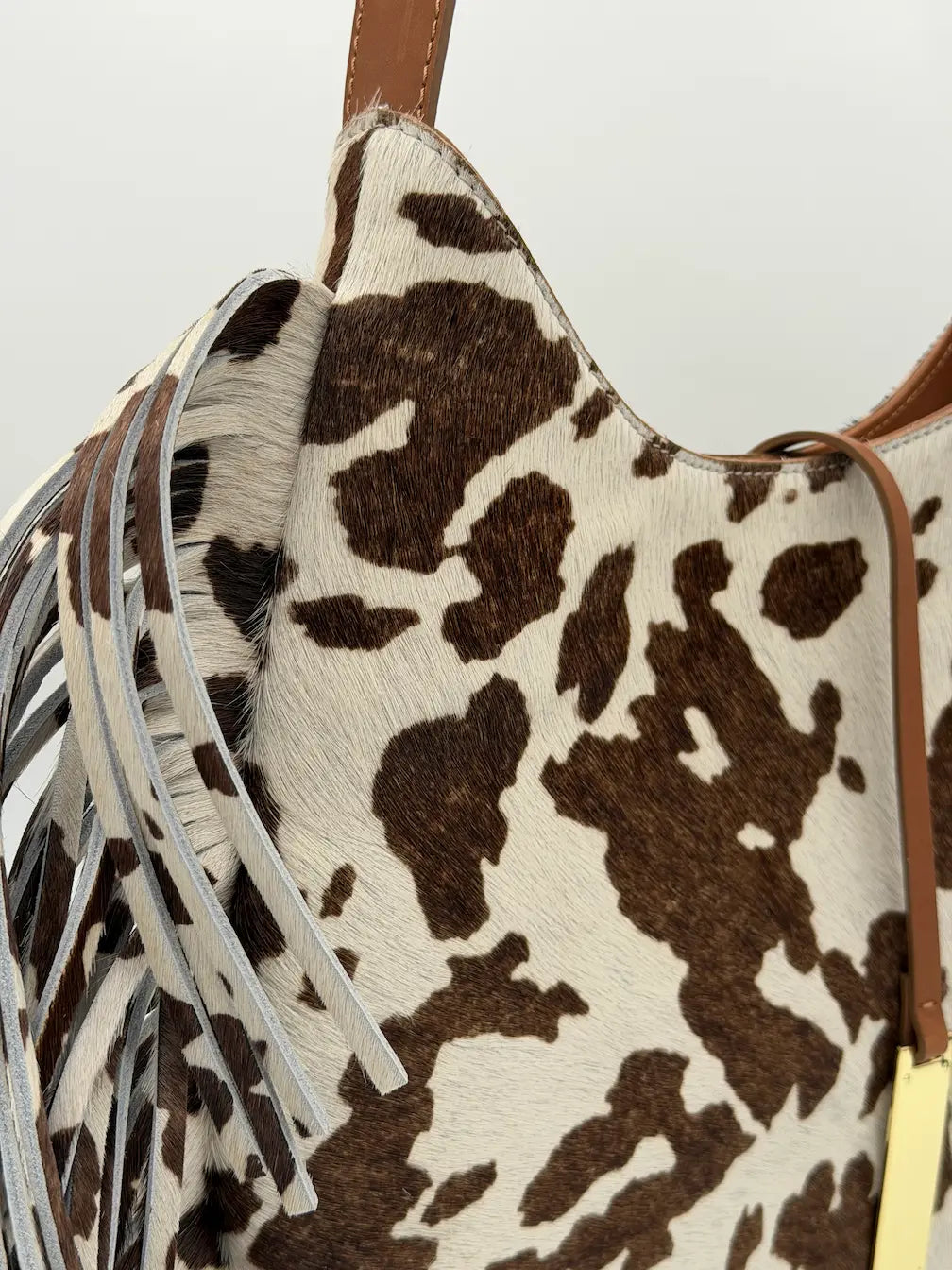 Nashville - Borsa in cavallino con frange