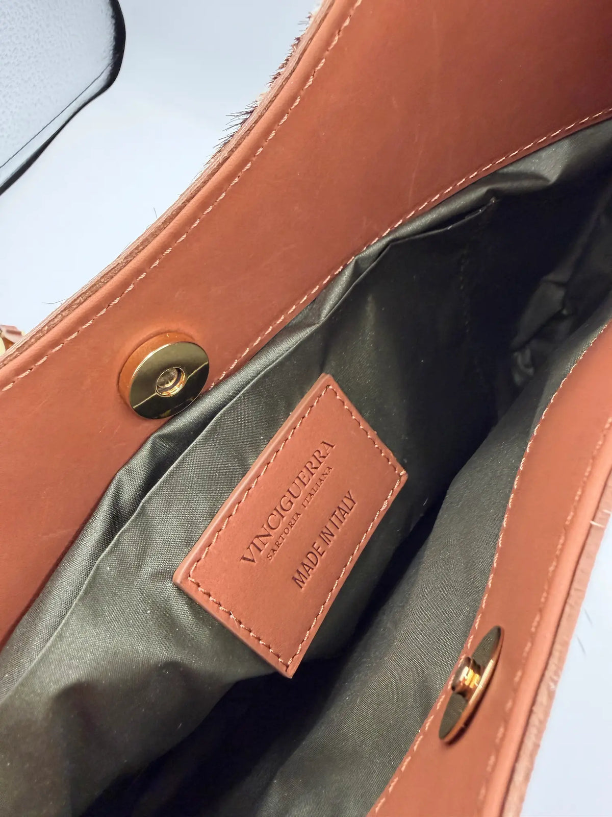 Nashville - Borsa in cavallino con frange