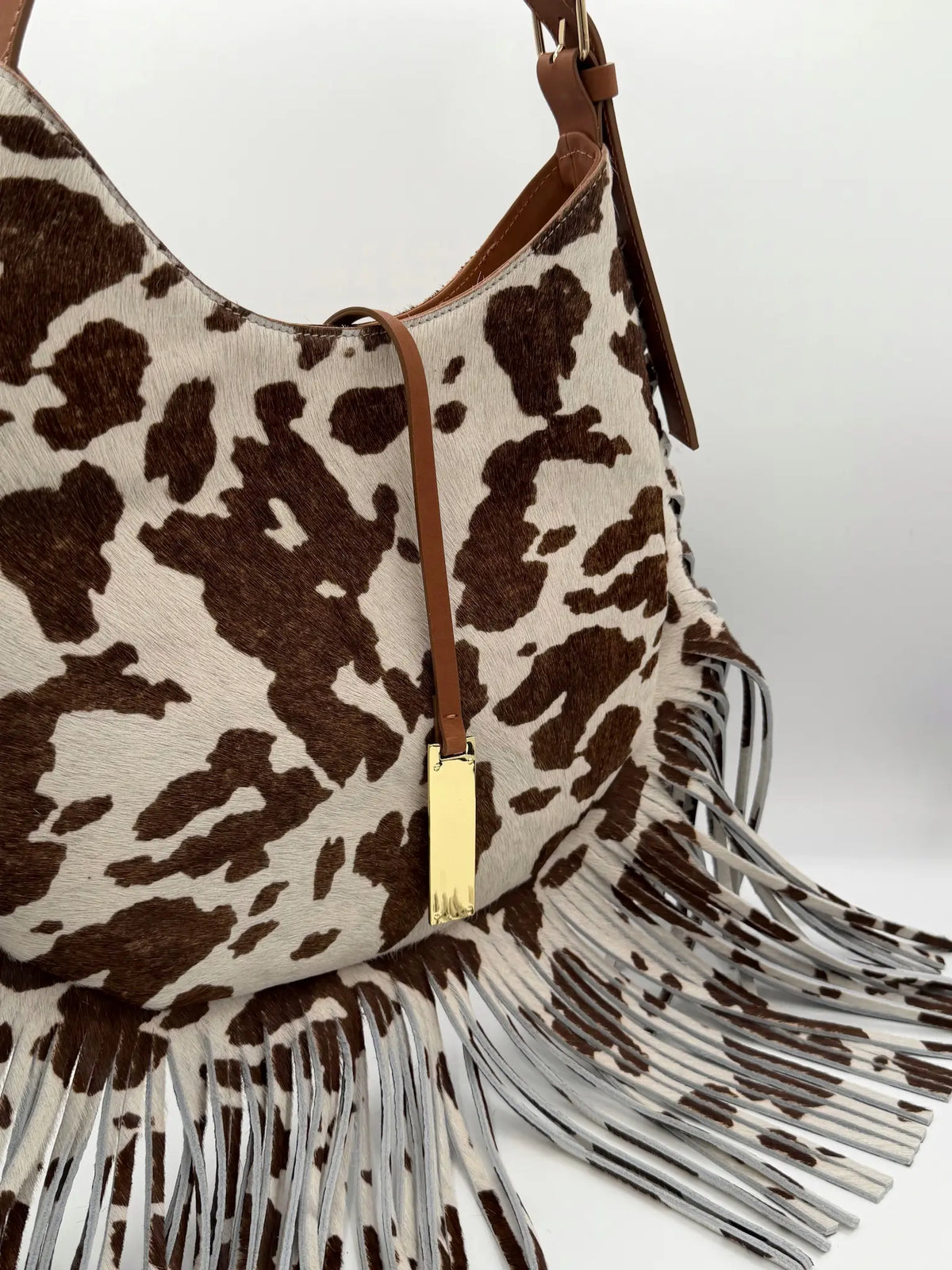 Nashville - Borsa in cavallino con frange