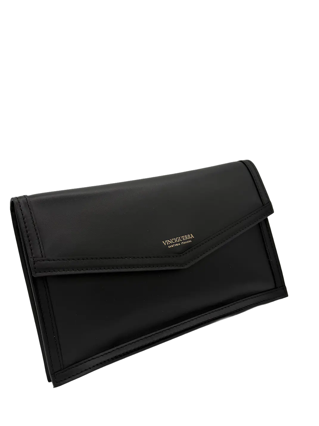 ICON - Pochette in Pelle Nera