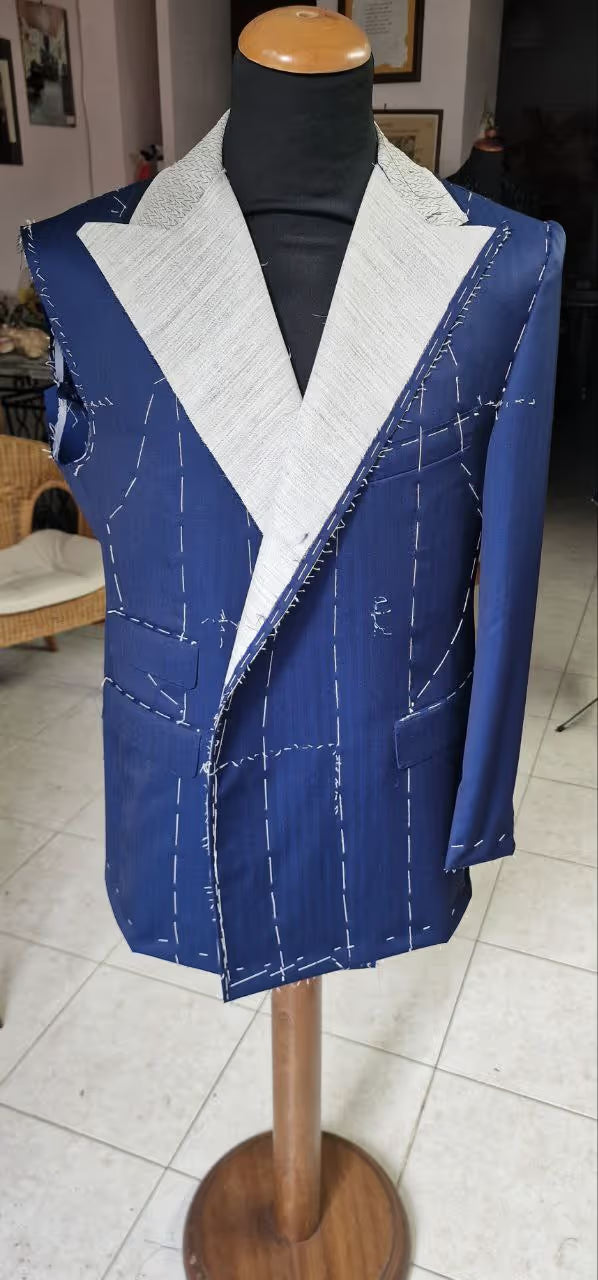 Abito sartoriale uomo Milano — tessuto pregiato Vinciguerra
