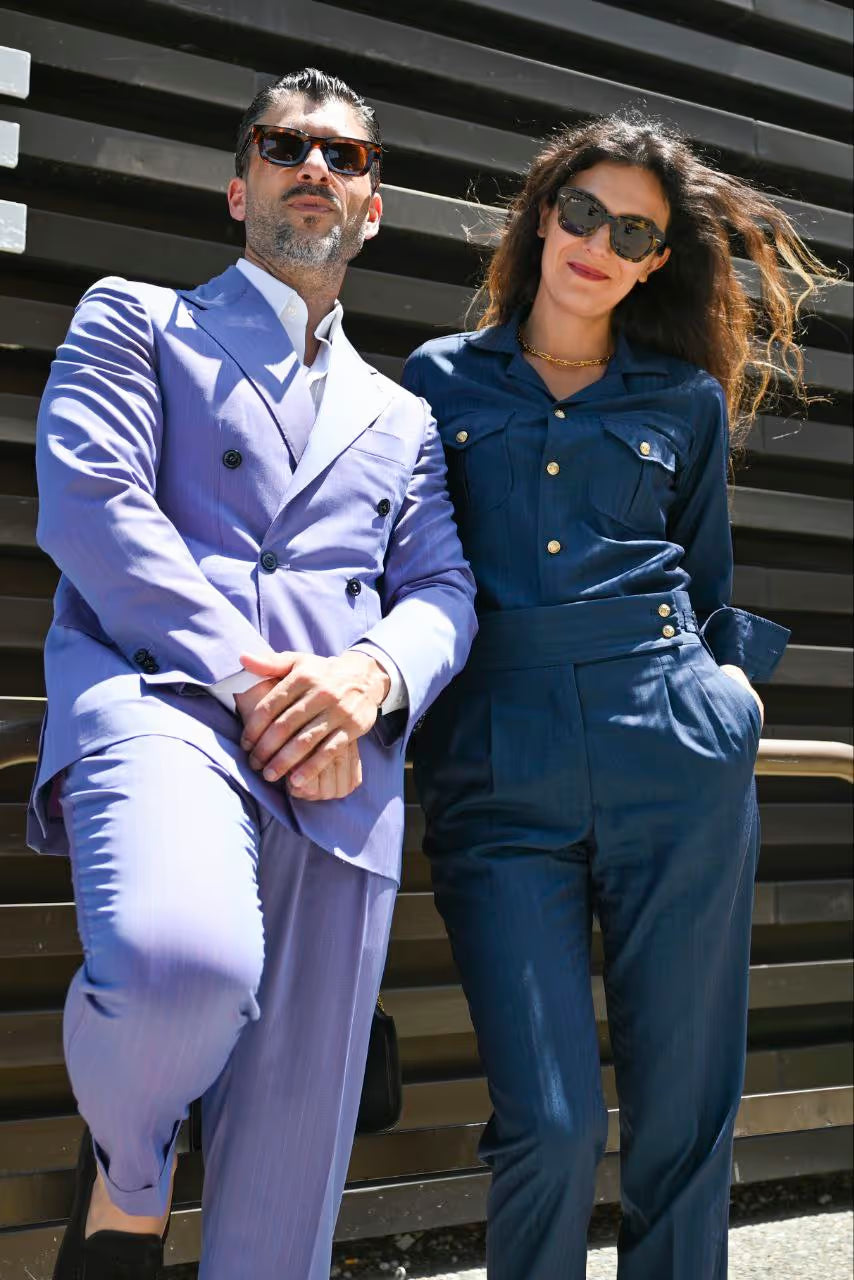 Finishing sartoriale abito uomo — Vinciguerra, tradizione italiana artigianale