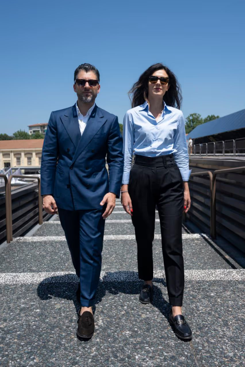 Tessuto pregiato su misura — sartoria Vinciguerra, lana italiana selezionata