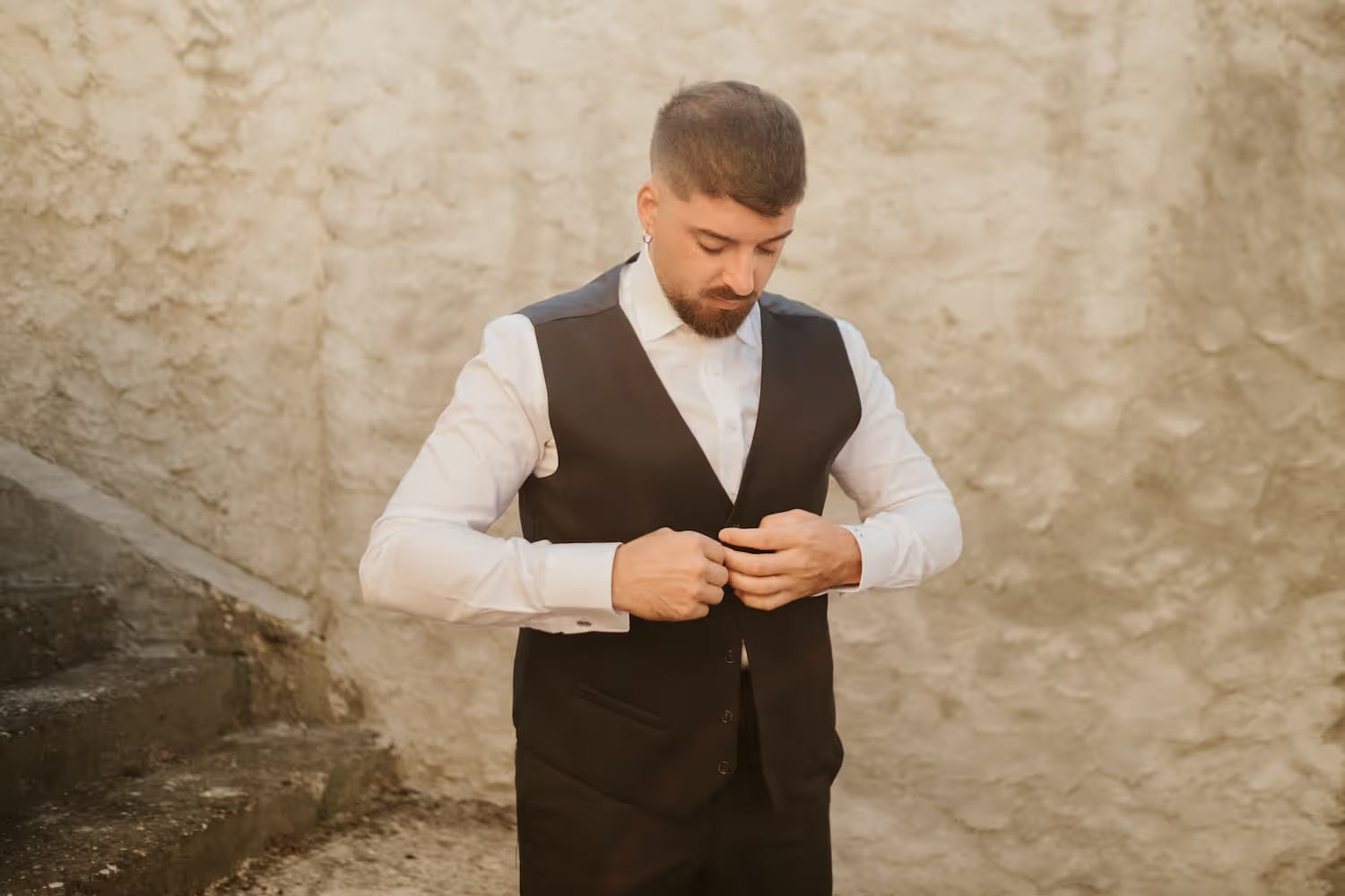 Abito elegante su misura per evento — Vinciguerra Sartoria Italiana